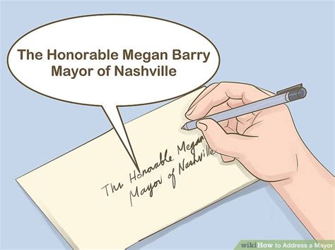 how to introduce a mayor in a speech|How to Address a Mayor: 6 Steps (with Pictures) .